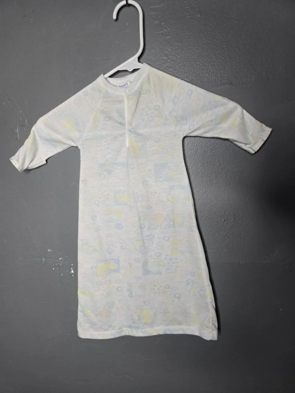 Vintage 90s Pastel Duck One Piece Sleeper